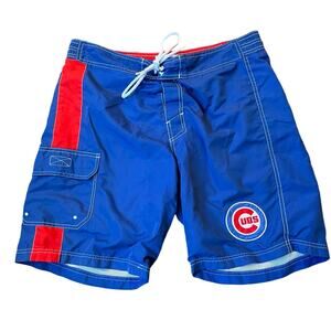 Chicago Cubs MLB Men's MD Board Swim Shorts
